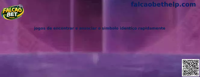 Jogos de encontrar e associar o simbolo identico rapidamente